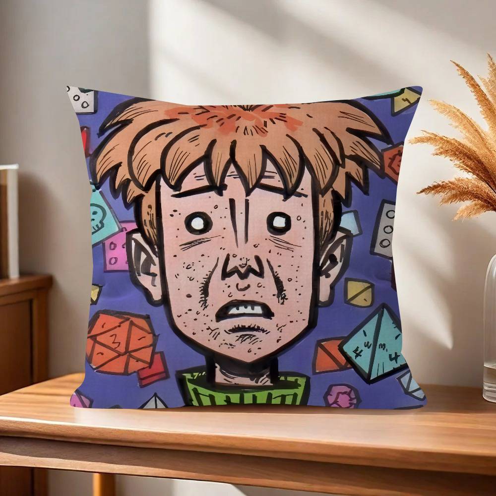 ANIME Eltingville Club   Pillow Cushion Cover Pillowcase Living Room Sofa Home Decor Customized