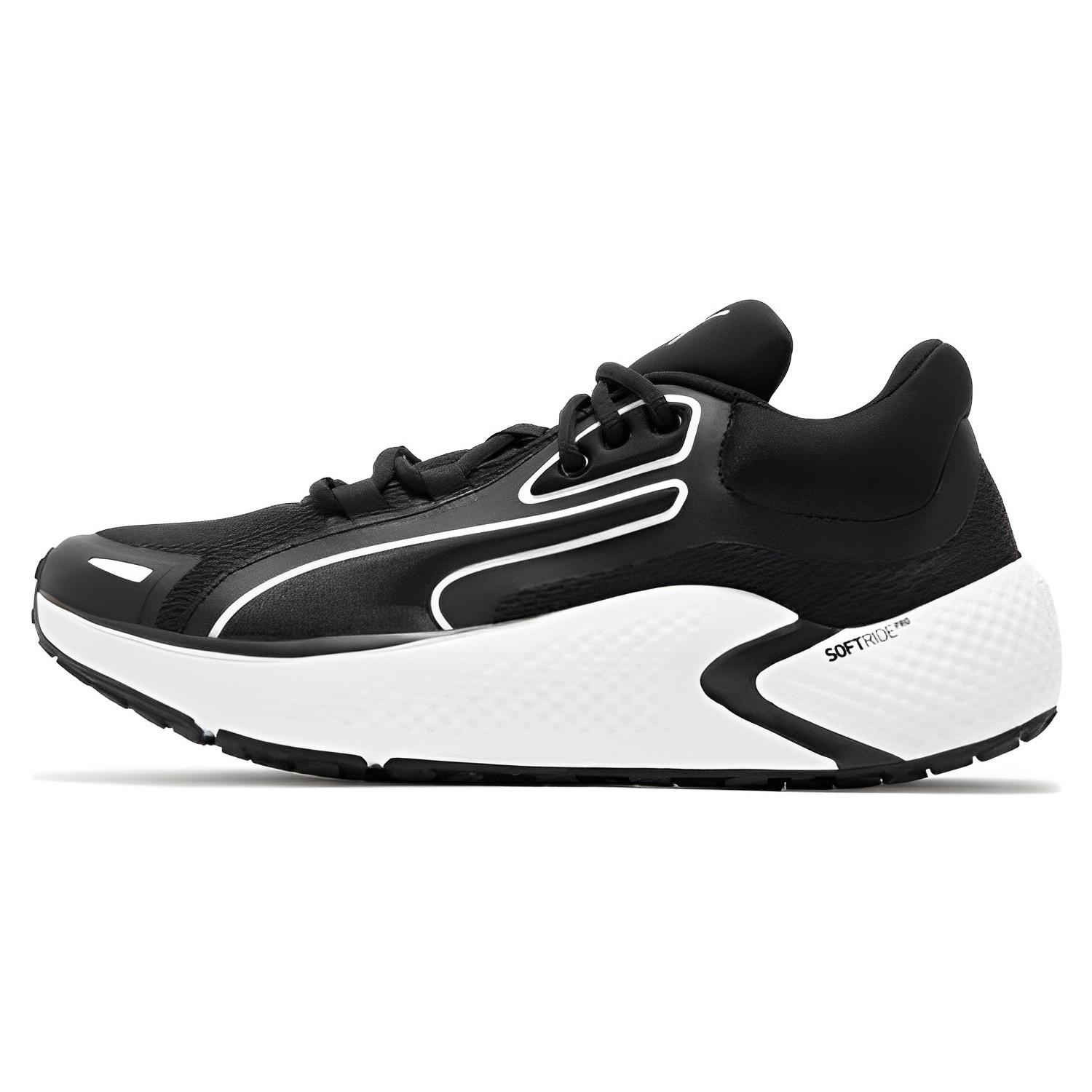 PUMA Softride Pro  Coast - Black White  Men s 377059-01 EU 36