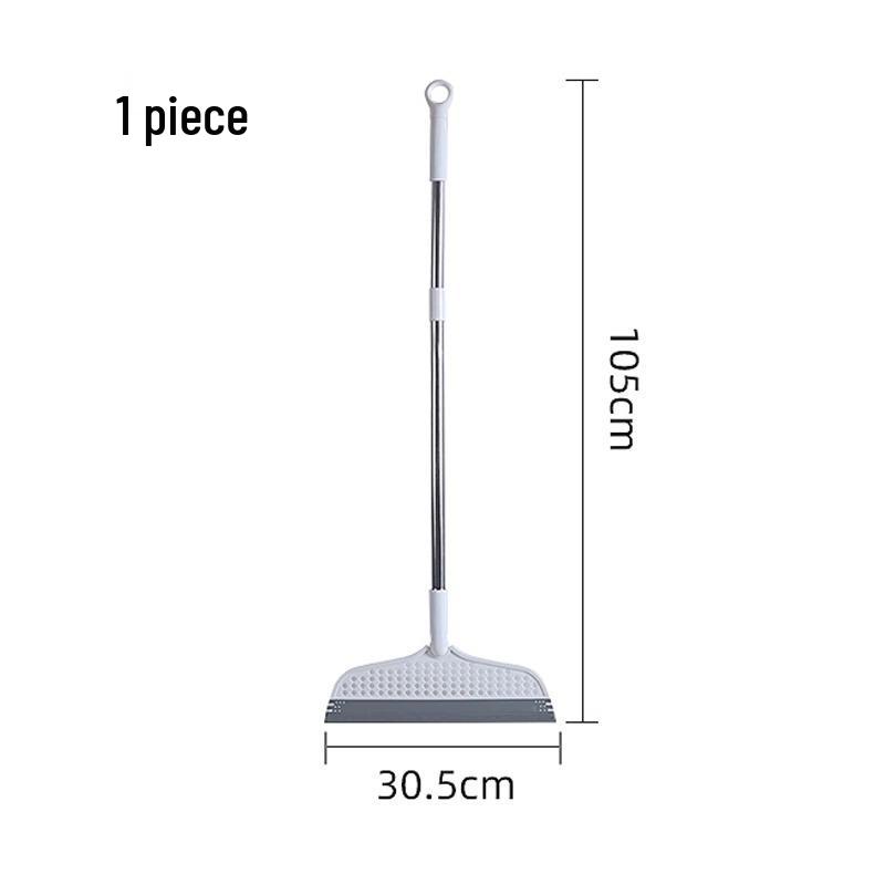 

Silicone Magic Broom Squeegee: Floor & Hair Sweeper for Bathroom & Toilet