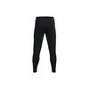 Under Armour Solid Logo Print Tapered Joggers Men Bottoms Black 1374574-001