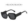 Men Vintage Rectangle Frame Sunglasses Fashion Retro Sun Glasses Luxury Brand Design UV400 Shades Eyewear Women Goggles
