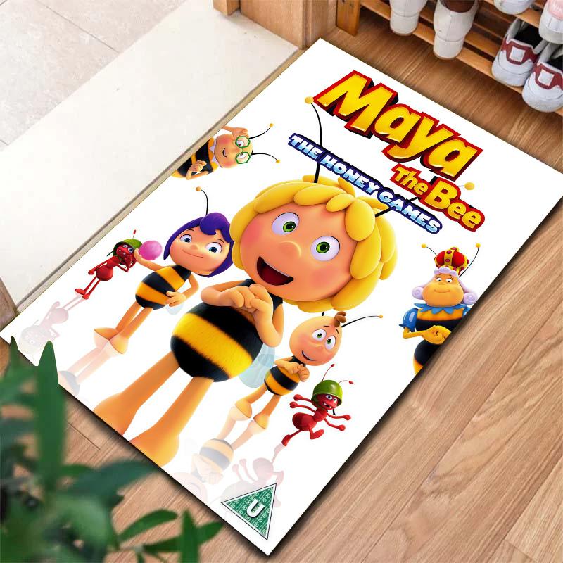 Maya Bee Carpet Rug for Living Room Bedroom Home Sofa Decoration,Kids play Nonslip Floor Mat