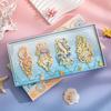 Partysu Blue Dreamy Ocean Bookmark Metal Book Holder Gift Birthday Present for Friends Reading School Supplies Bookmark