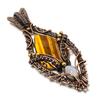 Tiger 's Eye & Moonstone 999 Copper Wire Wrapped Pendant, Handmade Gemstone Tree Of Life Pendant Jewelry, Gifts For Wife Brand New Pendant