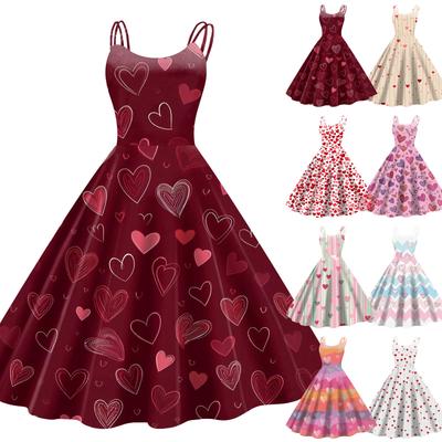 Women's Fashion Printed Sexy Strapless Gothic Cocktail Dress Punk, Vintage Dress.