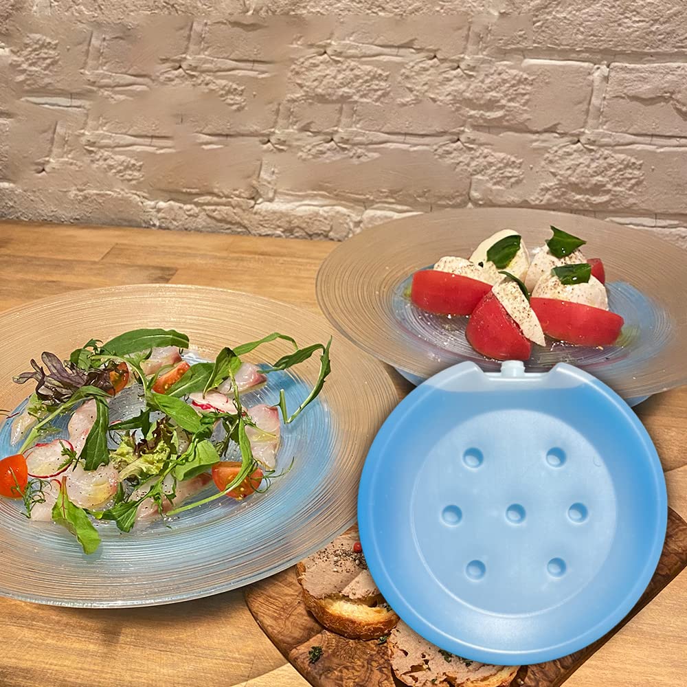 

[Made in Japan] Cold and hot plate plate type ice Large (25-34 cm) синий