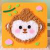 DIY Embroidery Doll Set Cartoon Animal Creative DIY Arts Crafts DIY Doll Sewing Toys for Beginners Arts and Crafts