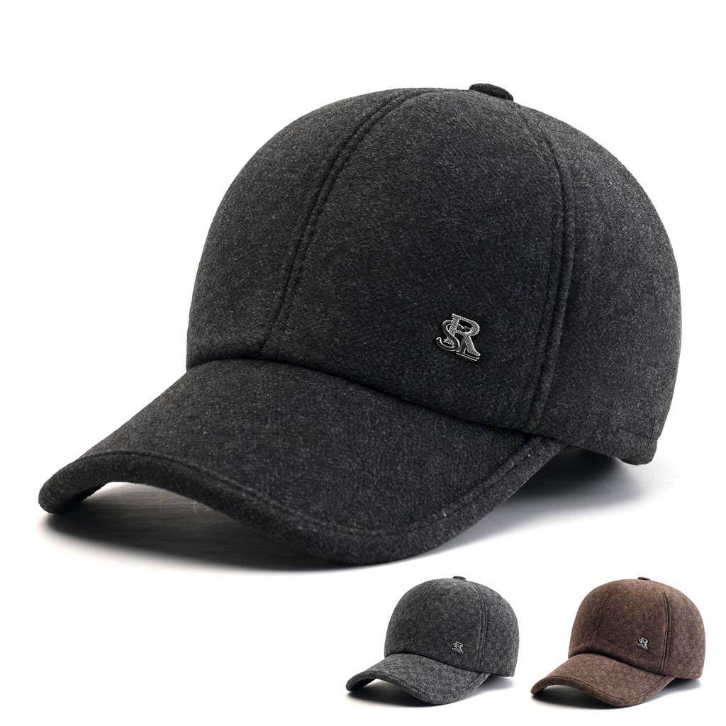Winter Mens Baseball Cap With Fleece Lining For Warmth And Windproof Comfort