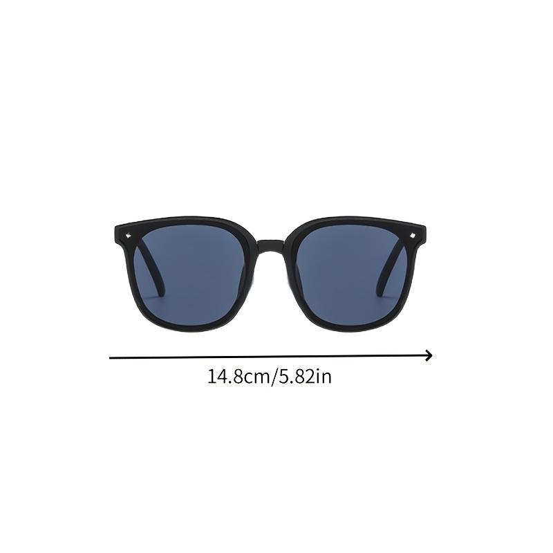 1/2pcs Fashion Folding Sunglasses Female Rivet Sun Glasses Simple Design Large Frame Retro Goggles For Convenient Travel Oculos