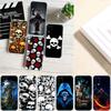 CJ63 Grim Reaper Skeleton Skull Phone Case for Motorola Moto Edge 20 30 40 50 S30 Fusion Ultra Pro Neo Lite + G200 G23