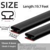 6m Windproof Door Seal Strip Soundproofing Draught Excluder Weather Stripping  Household