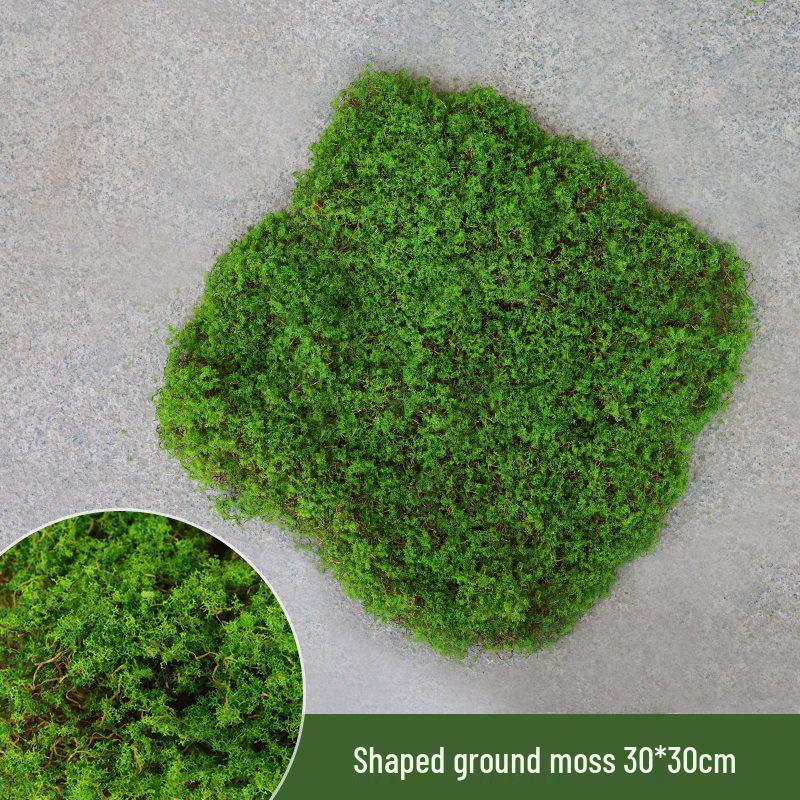 Bionic Artificial Moss Turf Micro Landscape Ornaments for Bonsai and Potted Plant Landscaping