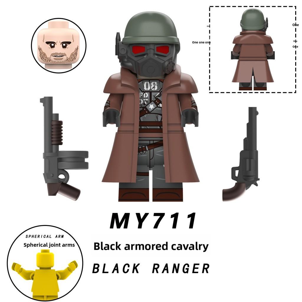 

Cavalry Assembled Building Blocks Children Toys Ornaments With Movable Joints StyleA