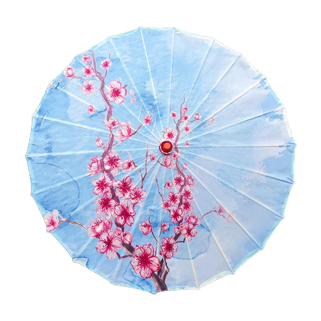 Silk Cloth Women Umbrella Decorative Umbrella for Costumes Decoration Party