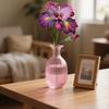 Simulated Iris Flowers Realistic Artificial Iris with Bendable Stem Faux Iris Showy Flower for Home Decor Weddings Parties Office