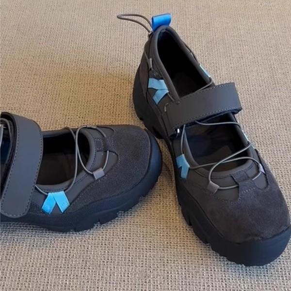 Velcro Casual Loafers Women's 2025 Spring New Fashion Versatile Comfortable Sports Casual Lightweight Small Single Shoes