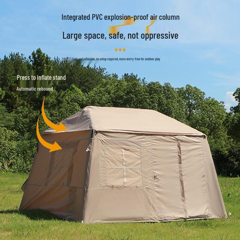 ZISIZ Outdoor Inflatable Camping Tent