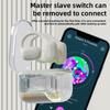 Bluetooth 5.3 TWS Headset With Colorful LED Light Supra-Aural Ear Hanging Earphone Wireless Sport Gaming Headphones