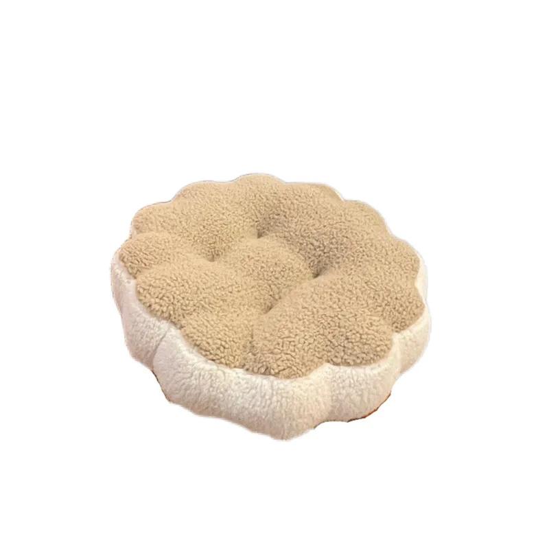 Cute Macaron Color Cushion Pillow Sofa Bed Sleeping Office Chair Cushion Soft Thick Bay Window Tatami Living Room Floor Mat