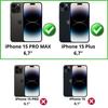 Screen Protector Film - Phonillico - iPhone 15 PRO MAX - Pack of 4 - Tempered Glass - Scratch-resistant