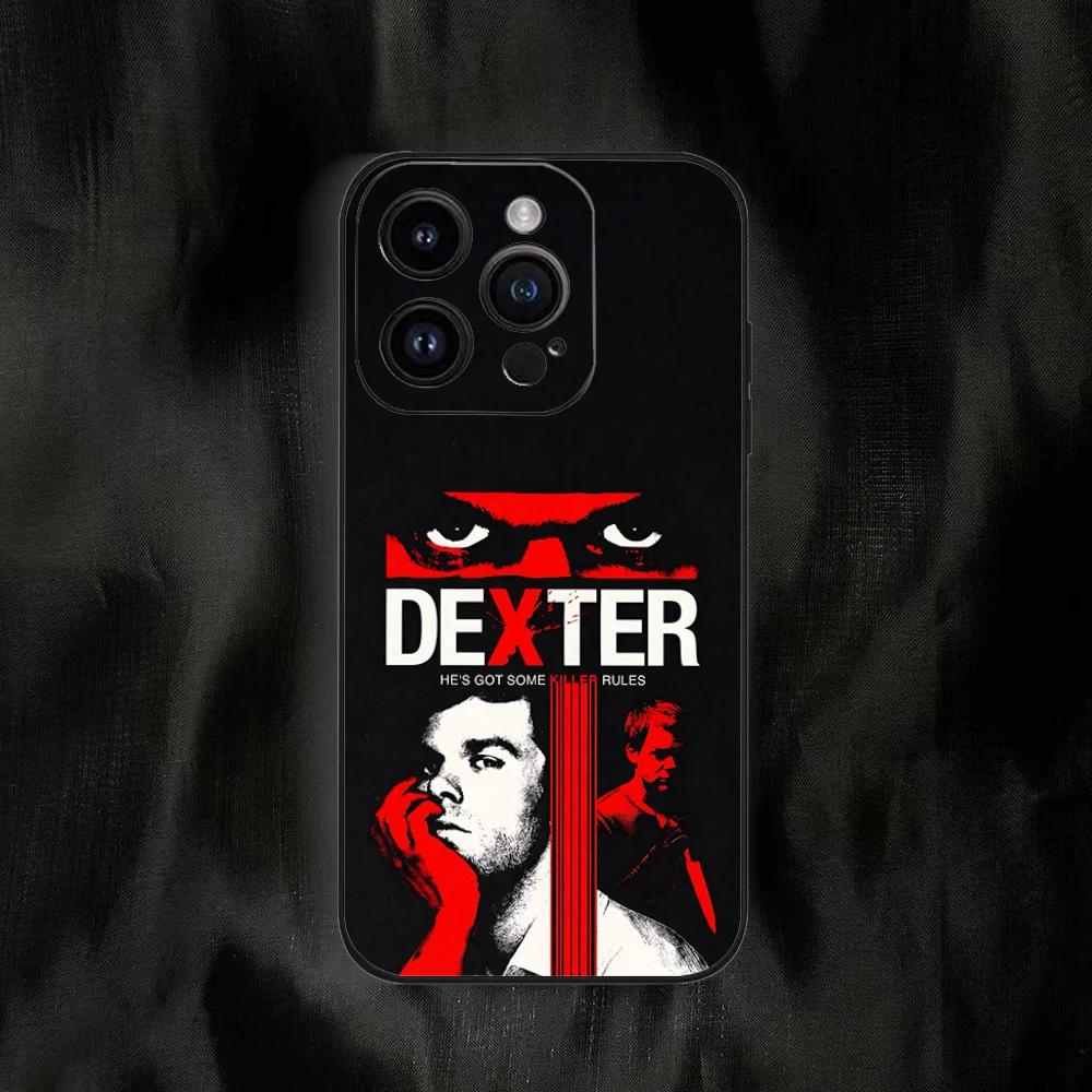 Custodia per Telefono Dexter Morgan Per iPhone 17 16 15 11 12 14 13 Pro Max Mini X XS XR 7 Plus 17E Air Shockproof Silicone Cover Fundas