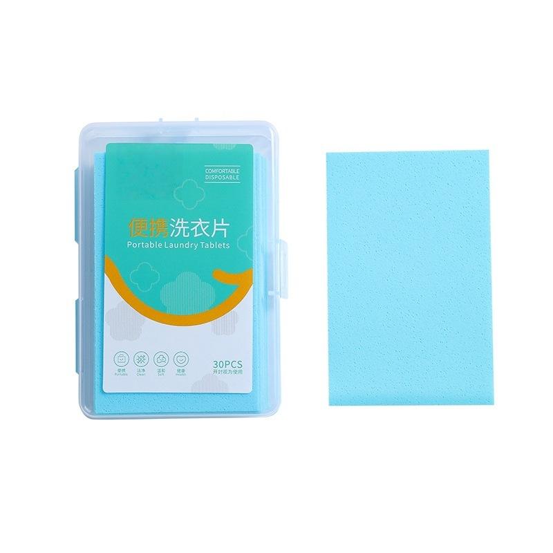 

Картонная коробка с концентрированными таблетками для стирки, портативная дорожная упаковка, таблетки для стирки с сильным дезинфицирующим действием, стойкий аромат