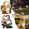 Figurină Goblin Cuplu Halloween Statuie Gnom de Grădină Recuzită Curte Balcon