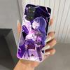 Raiden Shogun Genshin Impact Phone Case for Xiaomi Redmi Note 15 14 14S 13 12S 12 Pro 11S 11 Plus 11T 11E 10S Soft Funda Print S