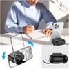 For Samsung Galaxy Buds3 Pro/Buds3 Case Switch Lock Earbuds Cover with Stand and Lanyard