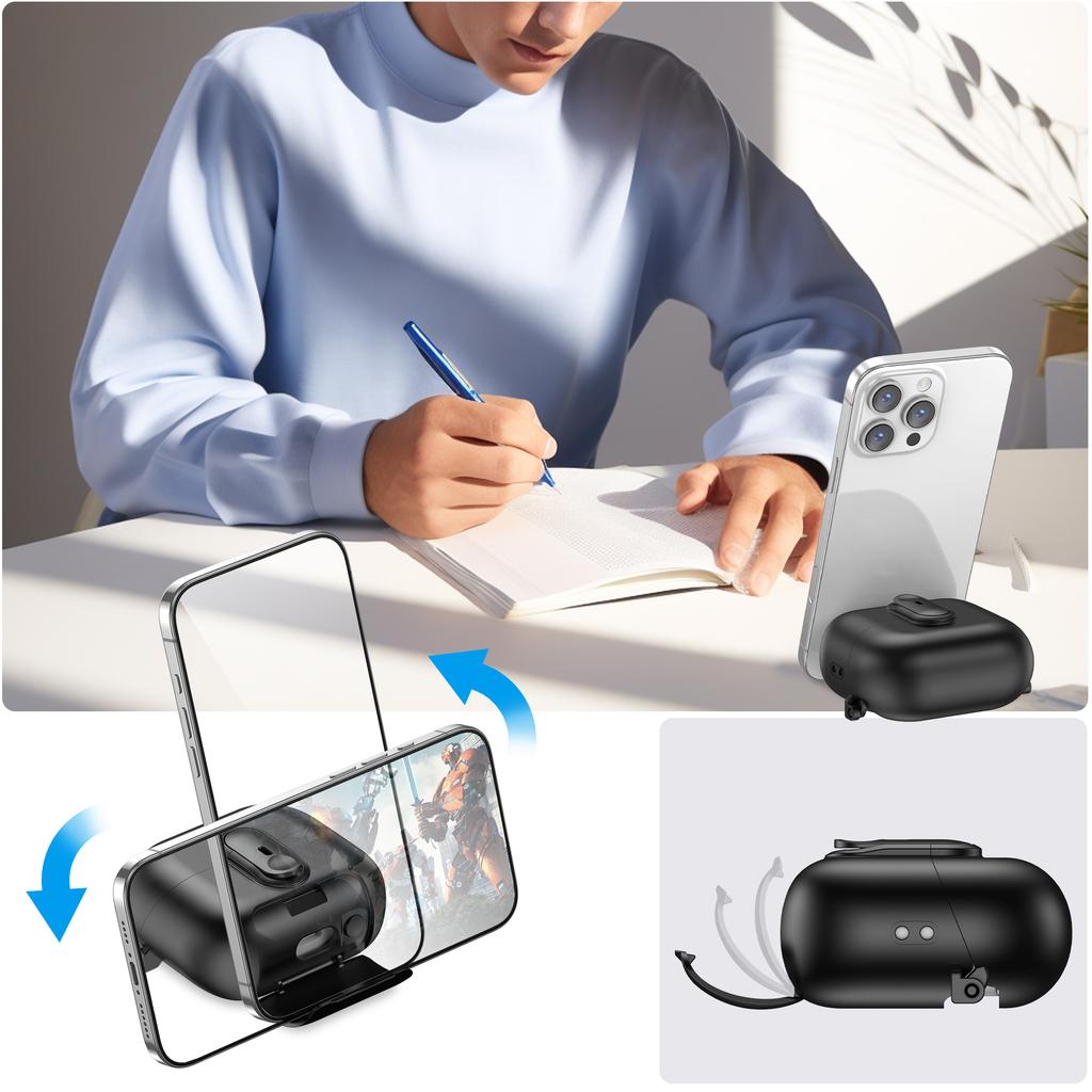For Samsung Galaxy Buds3 Pro/Buds3 Case Switch Lock Earbuds Cover with Stand and Lanyard