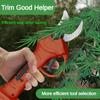 Portable Rechargeable Pruning Shears Multifunctional Green Belt Pruning Scissors Garden High Branch Fruit Tree Cutter