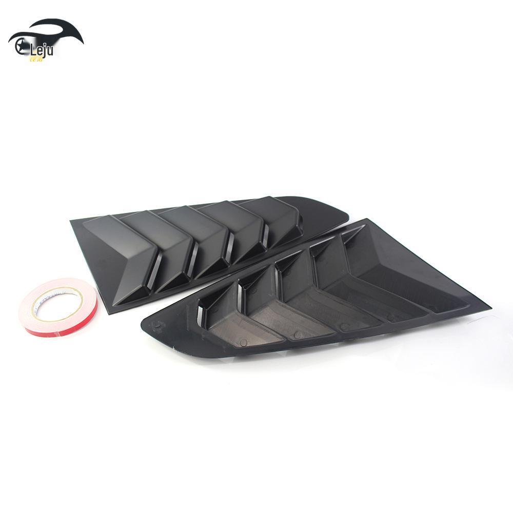 Żaluzjowa nakładka na tylne okienko ćwierćkowe w sportowym stylu dla Ford Mustang 2015-2017