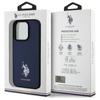 Us Polo Ushcp15Xpgev Iphone 15 Pro Max   6,7 Granatowy/Navy Leather Embroidered Dh Color