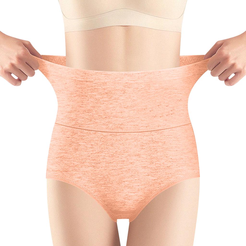 Damen Hohe Taille Bauchkontrolle und Po-Hebende Tanga-Slips