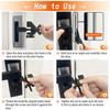 Portable Hotel Door Lock Live Alone Self-Defense Door Stop Travel Anti-theft Door Stopper Childproof Door Lock Safety Home Latch