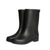 Fashion Rain Shoes Women's Medium Tube Women's Water Shoes Children's Adult Rain Boots Non-slip Half Tube Water Boots Women's Rubber Shoes