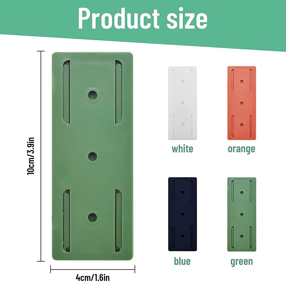 

New 8 pcs Self-Adhesive Power Strip Holder for Kitchen Home Office Cable Management