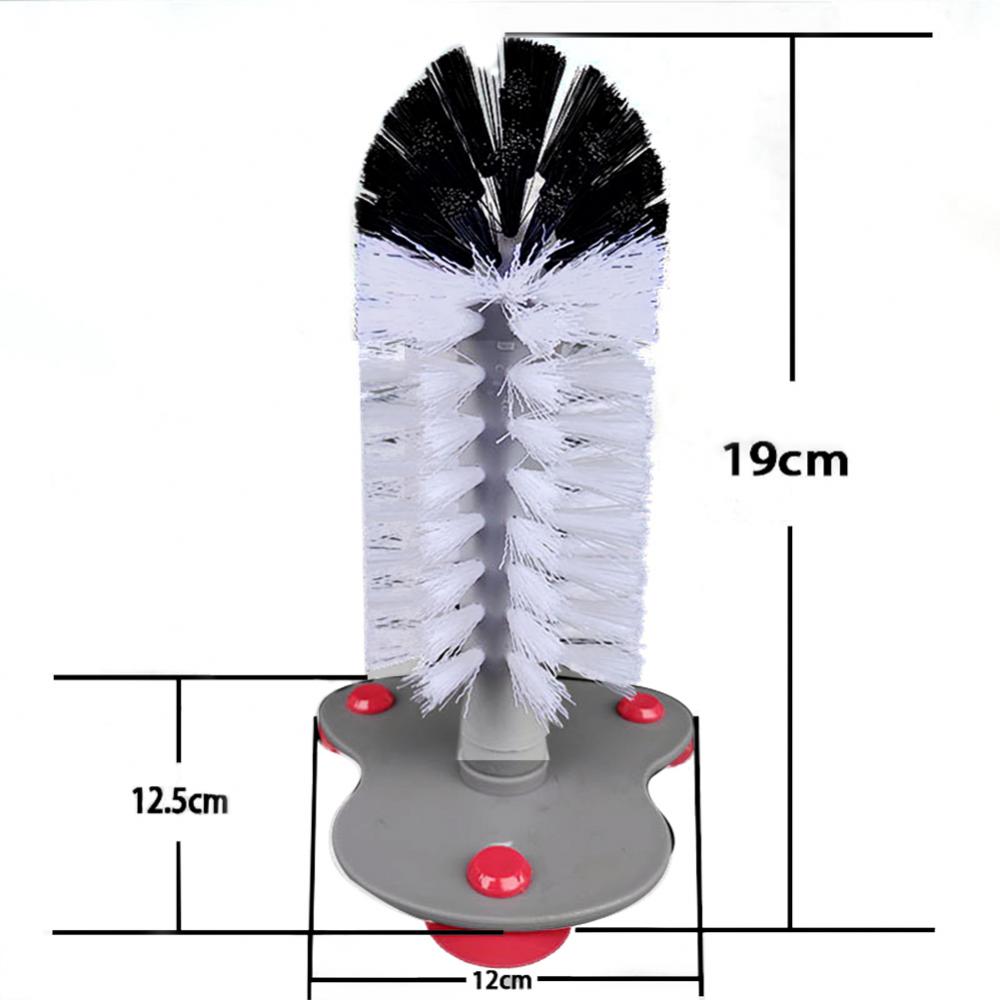 Cup Scrubber Suction Wall Lazy Bottles Brush Functional Kitchen Clean Accessories Cleaning Cup Brush Cleaning Brush Durable