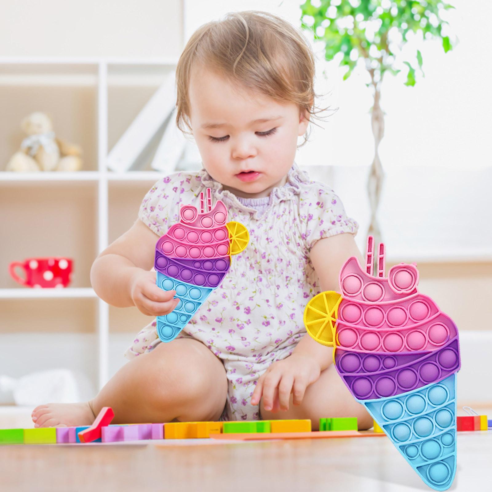 

Нажимной игрушечный брелок, пузырьковая игрушка, игрушки для снятия стресса для взрослых и детей One Size