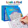 Coloring Book:Look and Find,Student Puzzle, Find Interesting Items, Focus Training Coloring Book, Exercise Thinking Ability