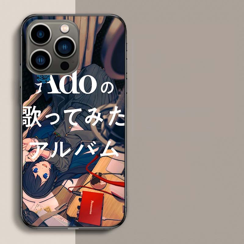 

Ado Album Kyogen Phone Case For Iphone 17 Air 15 Pro 14 Plus 16 Pro Max 17E 16E 12 13 Mini 11 Cover Cute Fundas iPhone 15 Pro