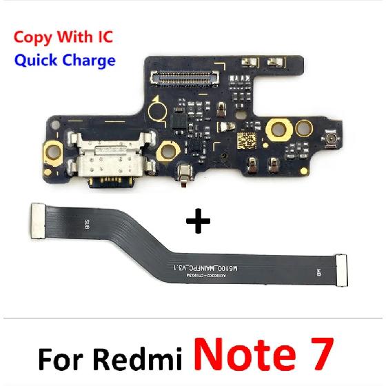 Xiaomi Redmi Note 10 Pro 10s 11 11s Pro 4G 5G için Test Edildi USB Şarj Portu Dock Kartı Konektörü Ana FPC Anakart Esnek Kablo