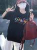 Women's Plus Size Heavyweight Cotton Retro T-shirt - Summer 2026 Loose Fit Short Sleeve