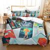 Statue of Liberty Bedding Set Modern Art Duvet Cover King/Queen Size Teens Adults Creative Fashion Pop Polyester Quilt Cover