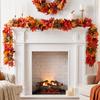 Thanksgiving Mixed Color Artificial Maple Leaf Vine