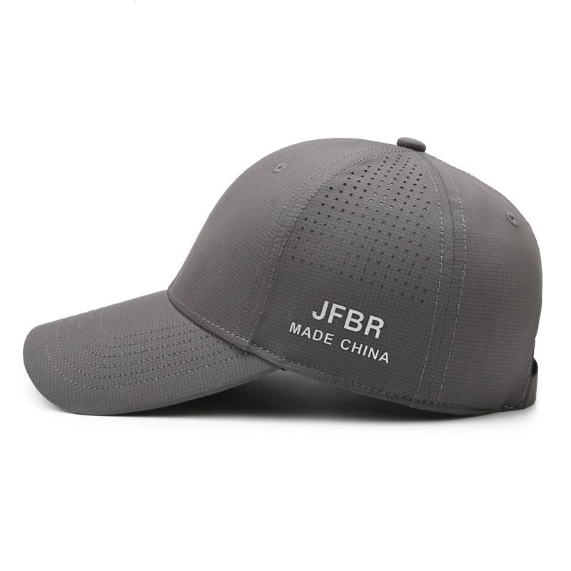 New Fashionable Side-Perforated Printed Baseball Cap: Stylish, Minimalist, Versatile, Sun-Protective – Unisex Cap
