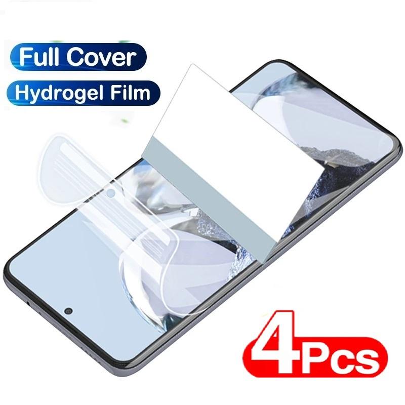 

4pcs Hydrogel Film For Vivo IQOO 12 10 9 8 Z9 Lite Z9X Z8X Screen Protector IQOO Neo 9 9s Pro Plus IQOO 10 Pro білий