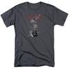 Camiseta unisex color carbón con la banda de rock Steve Vai Vai Axe