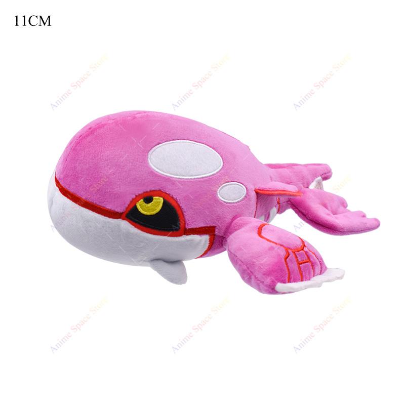 Pokemon Shiny Kyogre Cute Plush Toys Anime Lucario Greninja Furret Charizard Rayquaza Zapdos Exeggutor Stuffed Peluche Doll Gift