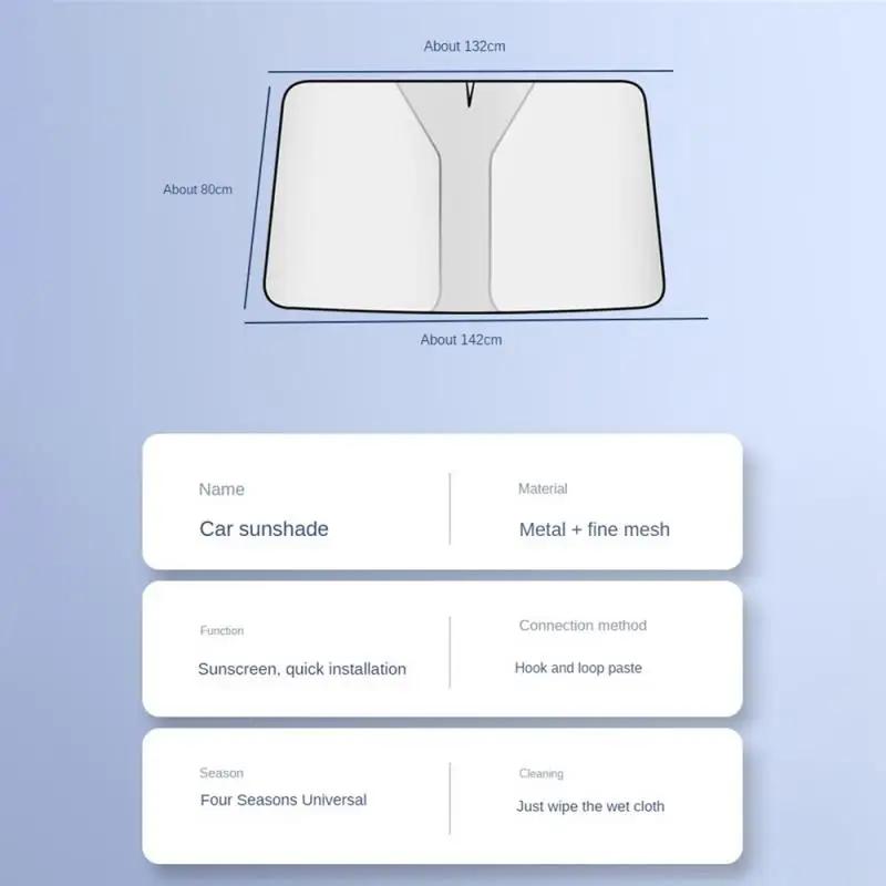 Neu Auto Frontscheibe Sonnenschutz Abdeckung Sonnenschutz Windschutzscheibe Visier Windschutzscheibe Klapp Auto UV Vorhang Styling Zubehör